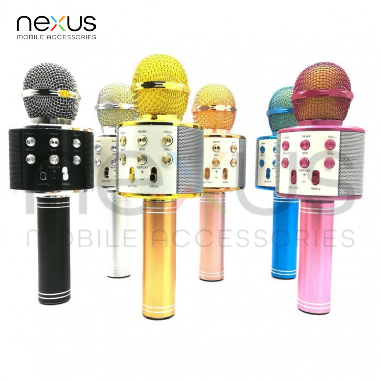 میکروفون اسپیکر دار ws 858